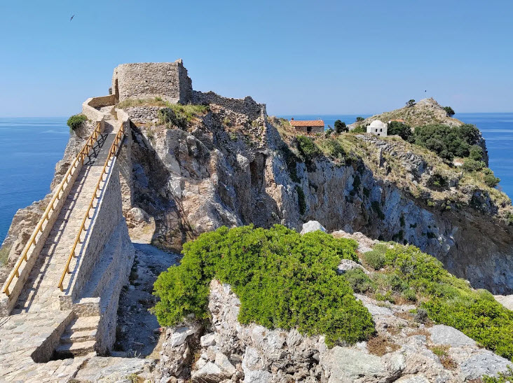 Byzantine Castle of Skiathos, Greece